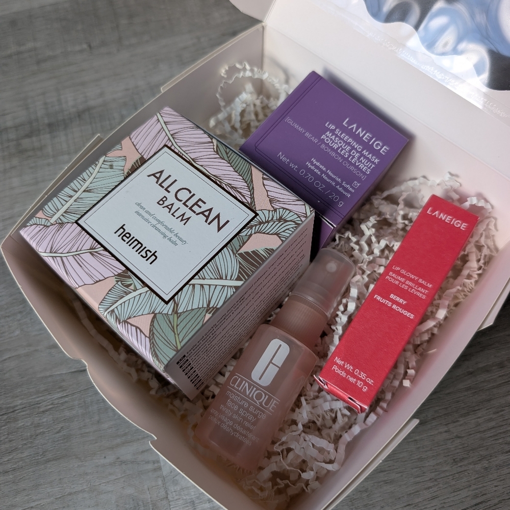 XMAS GIFT SET 🎅 Clinique & Laneige & Heimish Skincare Bundle ($95 value)